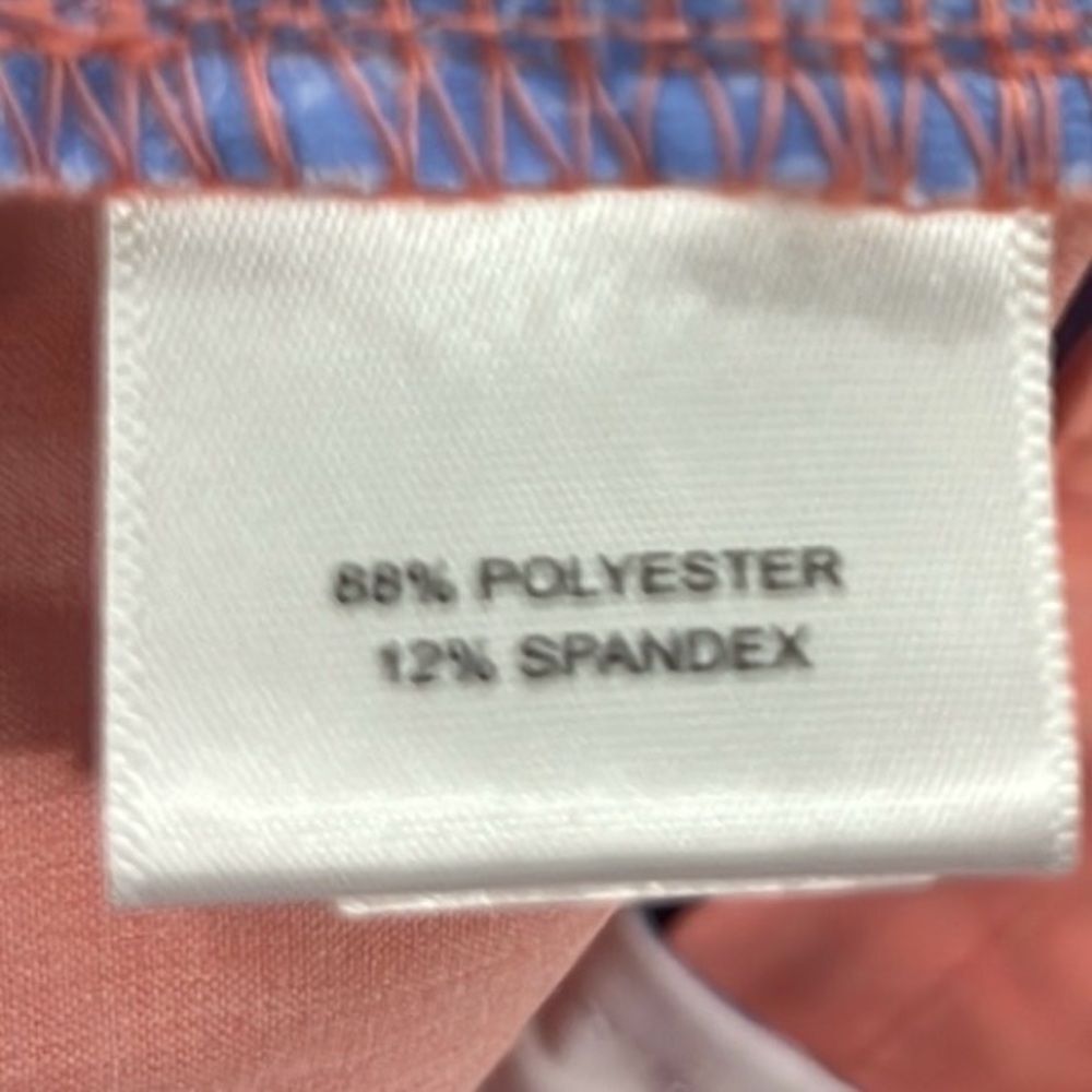 Peter Millar coral color 10” shorts size 35 - Picture 6 of 7